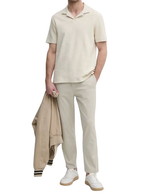 Pantalone uomo beige in cotone Boss Orange | 50536722271